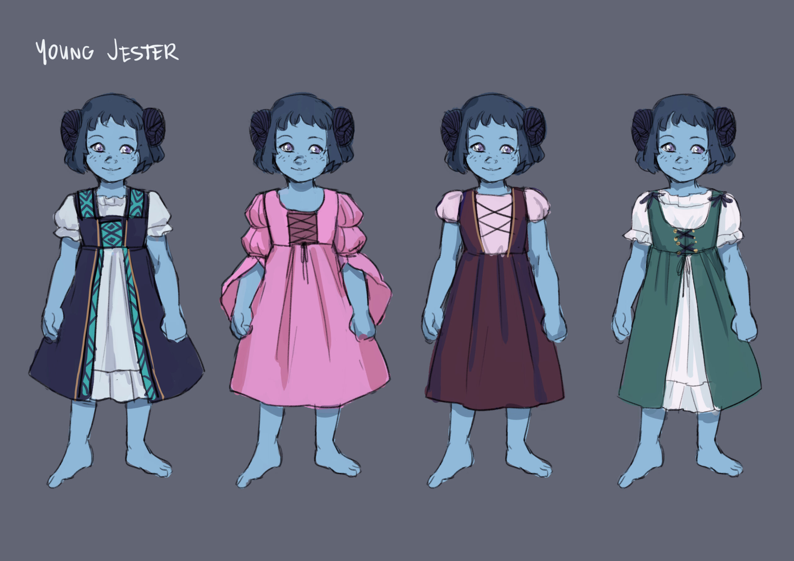 Young Jester concepts